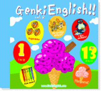 Okładka płyty Genki English CD 8