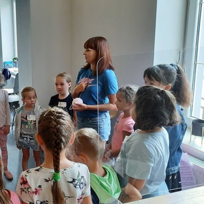 Półkolonie 2021, turnus III: Artyści w plenerze, zdjęcie 145