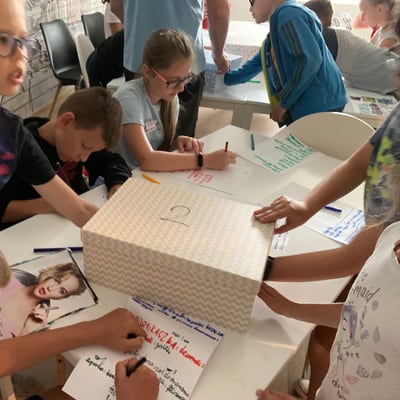 Półkolonie 2021, turnus II: Klub Młodych Detektywów, zdjęcie 85