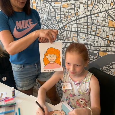Półkolonie 2021, turnus III: Artyści w plenerze, zdjęcie 41