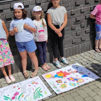 Półkolonie 2021, turnus III: Artyści w plenerze, zdjęcie 129
